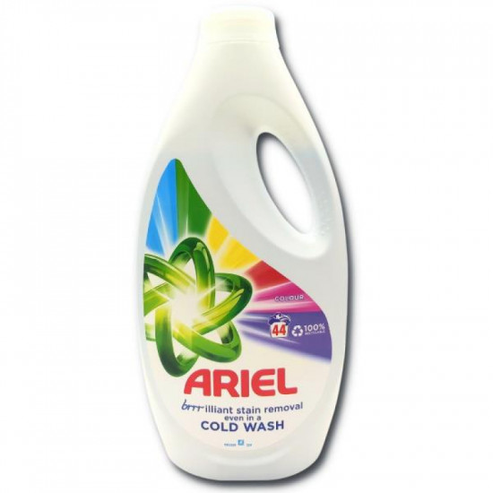 Ariel tekutý prací gél Cold Wash - COLOUR - 1540ml (44 praní)