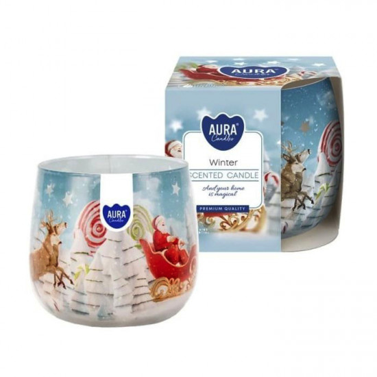Aura Candles Vonná sviečka Aromatic Pine 100g Aura Candles Vonná sviečka Aromatic Pine 100g
