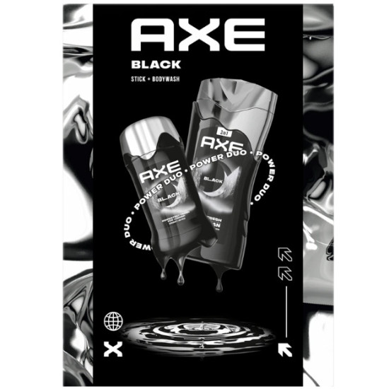 Axe Darčeková sada Black Sprchový gél 250ml, Deostick 50ml Axe Darčeková sada Black Sprchový gél 250ml, Deostick 50ml