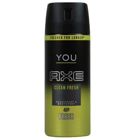 AXE You Clean Fresh deospray 150ml AXE You Clean Fresh deospray 150ml