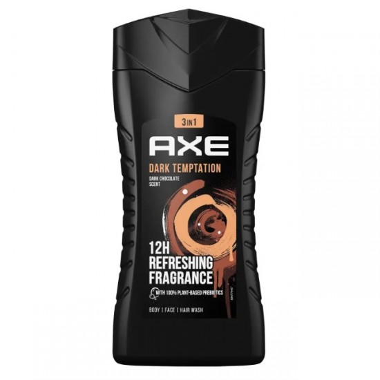 AXE Sprchový gél - Dark Temptation 250ml 3v1