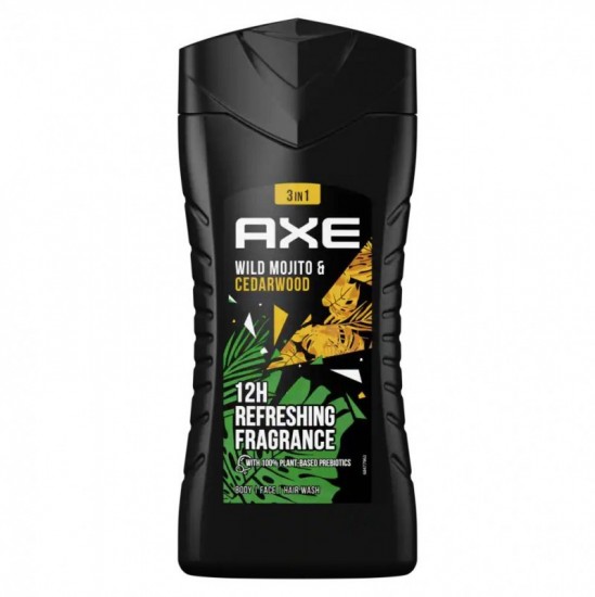 AXE Sprchový gél - Wild Mojito & Cedarwood 3in1 250ml