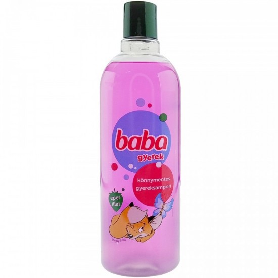BABA detský šampón  - Jahodová vôňa  400ml