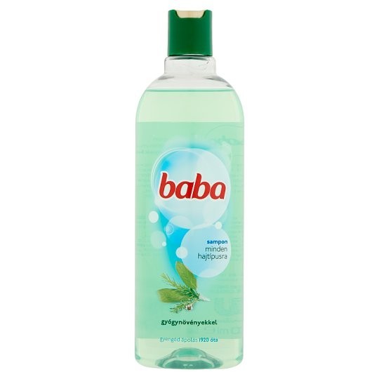 BABA šampón s bylinkami  pre všetky typy vlasov 400ml