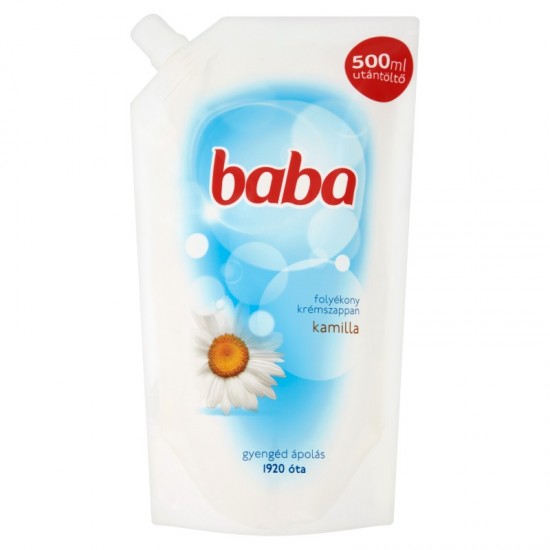 BABA Tekuté mydlo - náplň Kamilka 500ml BABA Tekuté mydlo - náplň Kamilka 500ml