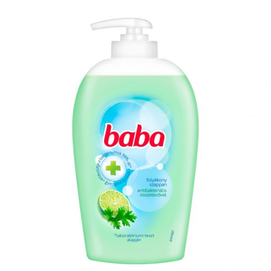 BABA Tekuté mydlo s antibakteriálnou prísadou 250ml
