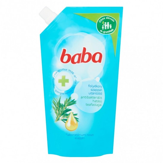 BABA Tekuté mydlo s antibakteriálnym účinkom - náplň  500ml