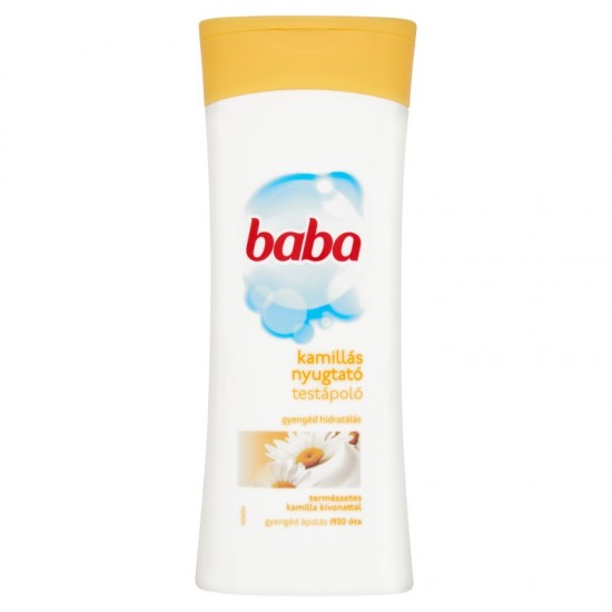 BABA Telové mlieko - Harmanček 400ml BABA Telové mlieko - Harmanček 400ml