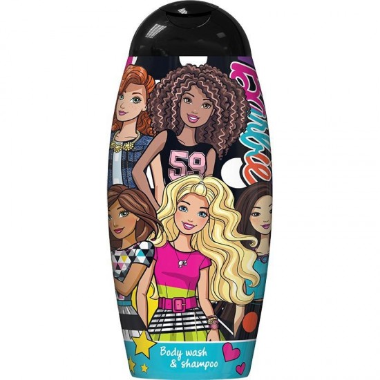 BI-ES Barbie Fashion 2v1 sprchový gél a šampón 250ml