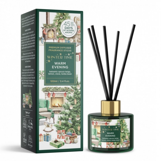 Bartek Candles Difúzer Winter Time 100ml - Warm Evening balsamic and lemon Bartek Candles Difúzer Winter Time 100ml - Warm Evening balsamic and lemon