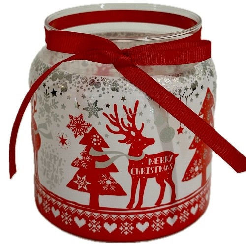 Bartek Candles Lampión Scandinavian Christmas White