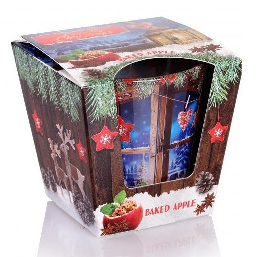 BARTEK CANDLES Vonná sviečka Charming Christmas Baked Apple 115g BARTEK CANDLES Vonná sviečka Charming Christmas Baked Apple 115g