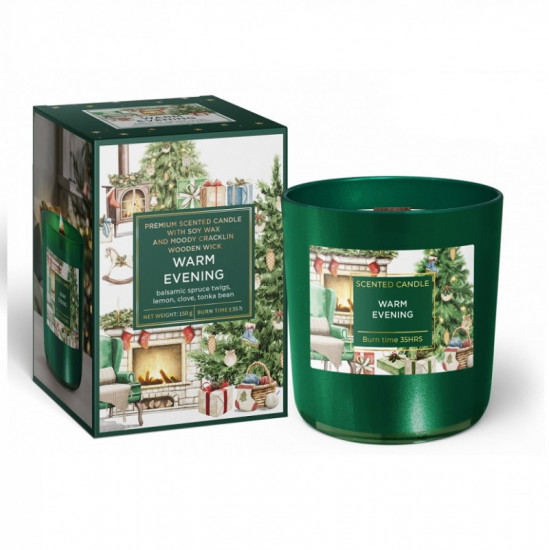 Bartek Candles Vonná sviečka Winter Time 150g - Warm Evening