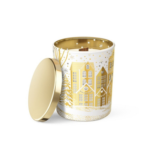 BARTEK CANDLES Vonná sviečka Winter Town s praskajúcim knôtom 200g BARTEK CANDLES Vonná sviečka Winter Town s praskajúcim knôtom 200g