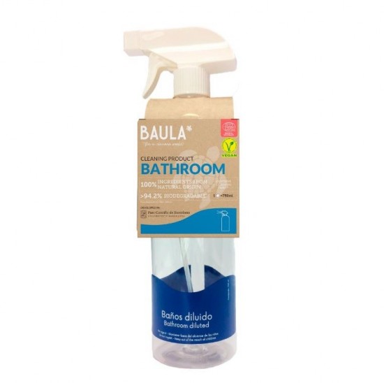 BAULA Kúpeľňa Starter kit - fľaša a ekologická tableta na upratovanie