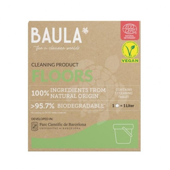 BAULA Podlahy ekologické tablety na upratovanie 1ks