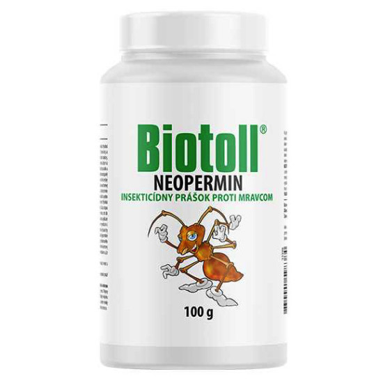Biotoll Insekticídny prášok proti mravcom 100g