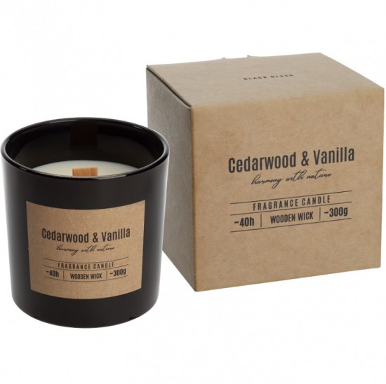 BISPOL Vonná sviečka Cedarwood & Vanilla 300g
