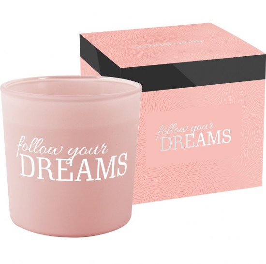 BISPOL Vonná sviečka Follow your dreams 300g BISPOL Vonná sviečka Follow your dreams 300g