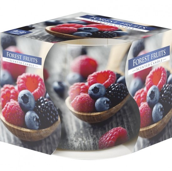 BISPOL Vonná sviečka Forest Fruits 100g BISPOL Vonná sviečka Forest Fruits 100g