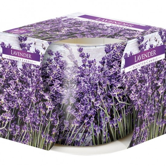 BISPOL Vonná sviečka Lavender 100g