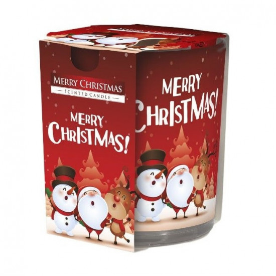 BISPOL Vonná sviečka Merry Christmas! 100g