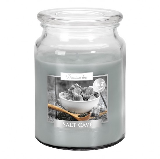 BISPOL Vonná sviečka Premium line - Salt cave 500g BISPOL Vonná sviečka Premium line - Salt cave 500g