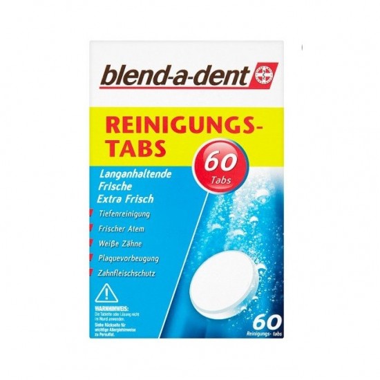 BLEND A DENT Čistiace tablety na zubné náhrady Fresh 60ks