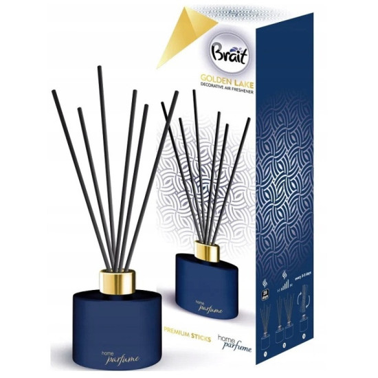 Brait Dekoratívny Aróma difúzer Golden Lake 100ml Brait Dekoratívny Aróma difúzer Golden Lake 100ml