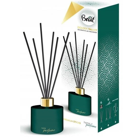 Brait Dekoratívny Aróma difúzer Golden Valley 100ml Brait Dekoratívny Aróma difúzer Golden Valley 100ml