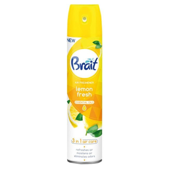 Brait osviežovač vzduchu Lemon Fresh 300ml Brait osviežovač vzduchu Lemon Fresh 300ml