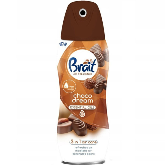 Brait suchý osviežovač vzduchu Choco Dream 300ml Brait suchý osviežovač vzduchu Choco Dream 300ml