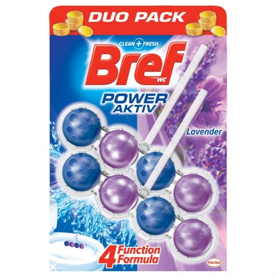 Bref power aktiv 2x50g Lavender