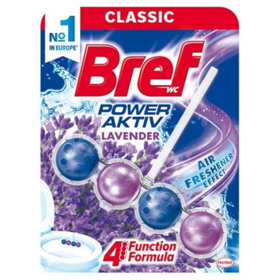 BREF WC blok Power aktiv - Lavender 50g
