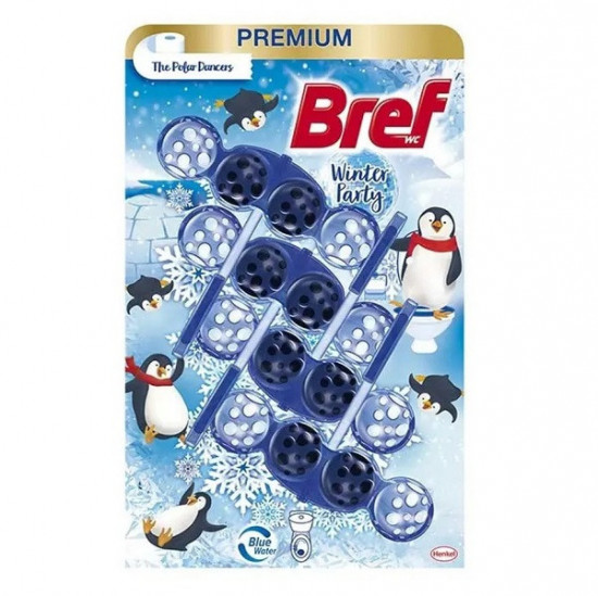 Bref Premium 3x50g - Polar dancers (Winter Party) - Blue water