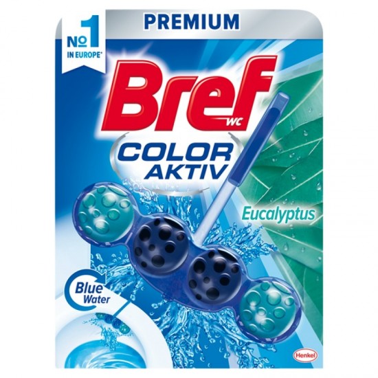 BREF WC blok Color Aktiv - Eucalyptus 50g BREF WC blok Color Aktiv - Eucalyptus 50g