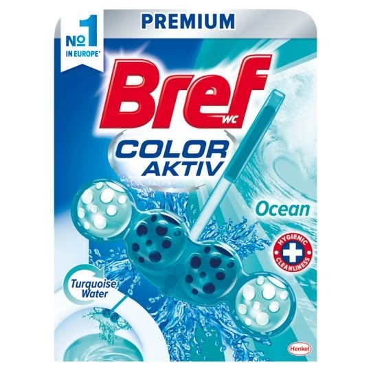 BREF WC blok Color Aktiv - Ocean 50g BREF WC blok Color Aktiv - Ocean 50g