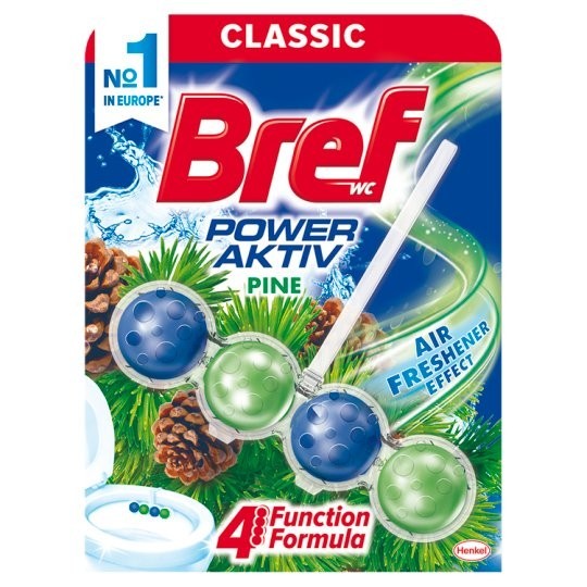 BREF WC blok Power Aktiv - Pine 50g BREF WC blok Power Aktiv - Pine 50g