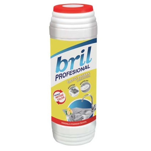 BRILL Profesional Čistiaci prášok s vôňou citróna 450g BRILL Profesional Čistiaci prášok s vôňou citróna 450g