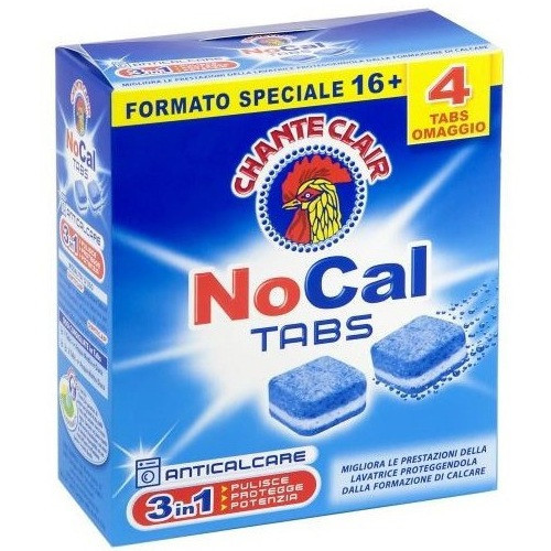 Chanteclair prostriedok na čistenie a odvápnenie práčky 20 tabliet 240g (20x12g)