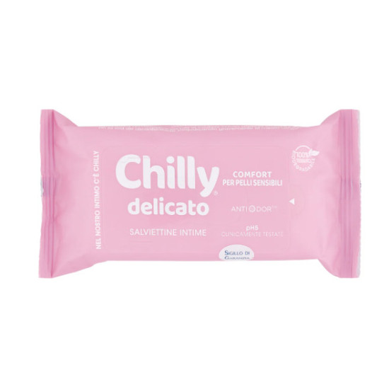 Chilly Intímne utierky 12ks Delicato Chilly Intímne utierky 12ks Delicato