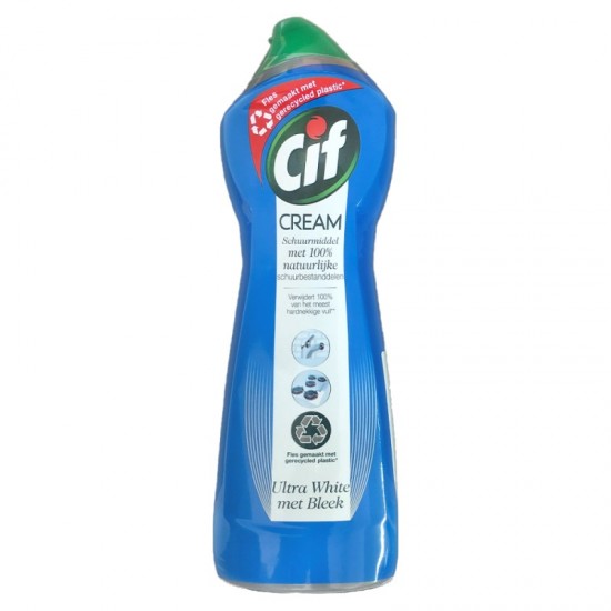 Cif cream Ultra White Bleach 750ml Cif cream Ultra White Bleach 750ml
