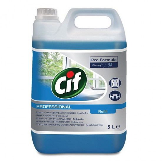 CIF Na okná a povrchy Professional Refill 5L