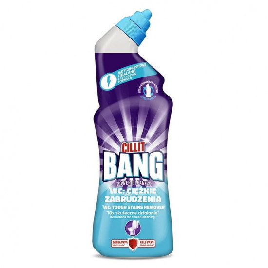 Cillit Bang Power Cleaner WC gél Tough Stains Remover 750ml