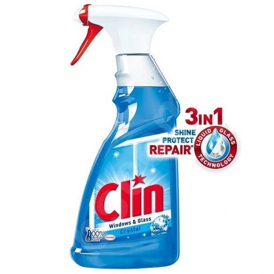 CLIN Rozprašovač na okná a sklo - Crystal 500ml