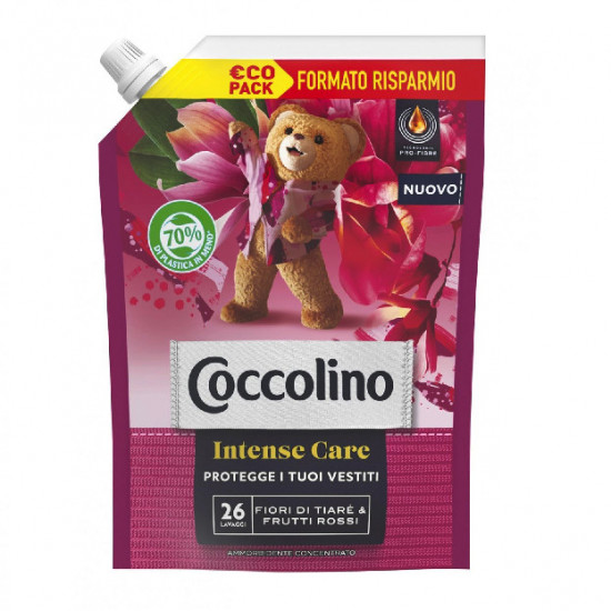 COCCOLINO aviváž Fiori di Tiare&Frutti Rossi 600ml 26 praní náhradná náplň