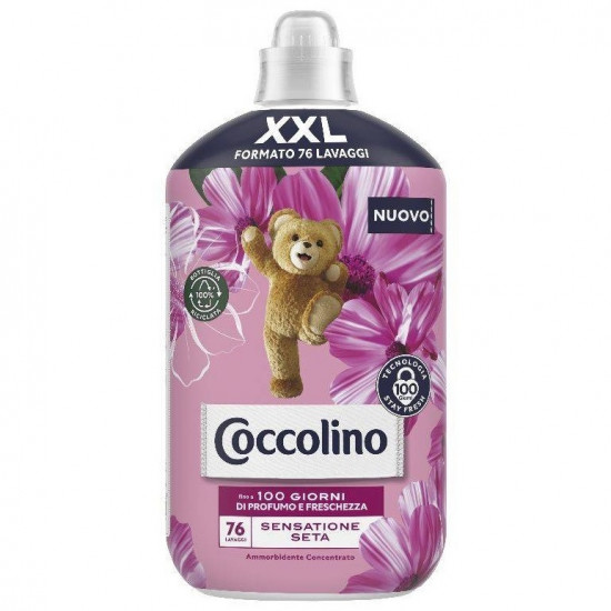 COCCOLINO Sensatione Seta aviváž 1750ml - 76 praní