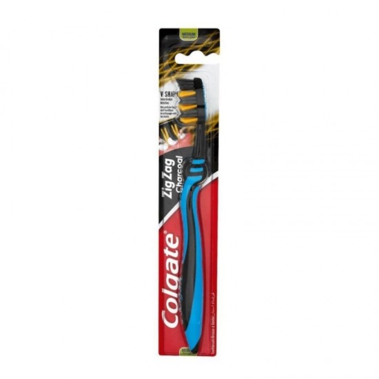 COLGATE Zubná kefka - Zig Zag Charcoal Medium