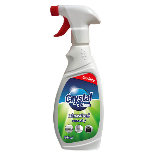 Crystal & Clean Univerzálny odmasťovač extra silný 500ml
