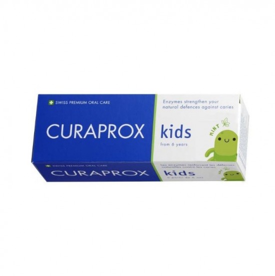 CURAPROX Kids zubná pasta vhodná od 6 rokov - Mätová príchuť 60ml